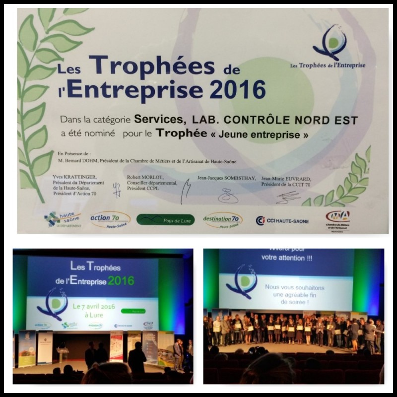 Trophées de l'Entreprise 2016